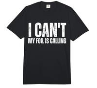 I Can't My Foil Is Calling Wing Foil Wing Comfort Colors Adult Heavyweight T-Shirt
