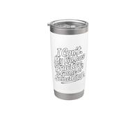 I Can't My Kid Has Practice A Game Or Something Vaso térmico de acero inoxidable de doble pared