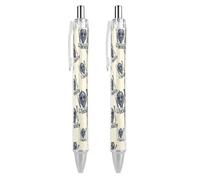 I Cant My Son Has - Bolígrafo retráctil de 0,5 mm, tinta negra, para diario, 2 unidades, como se muestra en la imagen 3