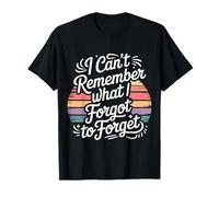 I Can't Remember What I Forgot To Forget Brain Puns - Camiseta