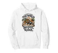 I Can't Save The World But I Can Make It Weirder Kinder Cats Sudadera con Capucha