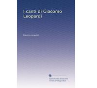 I canti di Giacomo Leopardi