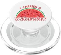 I Carried A Sandía Divertido Verano Fruta Amante Gráfico PopSockets PopGrip para MagSafe