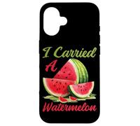 I Carried A Watermelon |||- Carcasa para iPhone 16