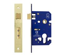 i-CE Lock Systems 0 Fir Euro Profile Sashlock Case 63mm (44mm Backset) Electro Brass 63mm Color blanco carcasa de ordenador