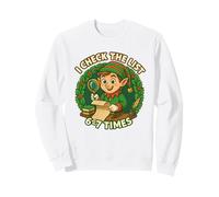 I Check The List 6-7 Duende de Navidad Meme Divertida Sudadera