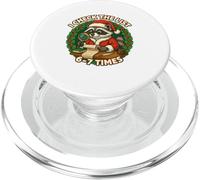 I Check The List 6-7 Mapache - Camiseta Meme Divertida PopSockets PopGrip para MagSafe