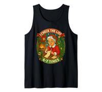 I Check The List 6-7 Señora Claus - Camiseta Meme Divertida Camiseta sin Mangas