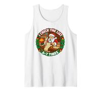 I Check The List 6-7 Times - Camiseta Meme Divertida Camiseta sin Mangas