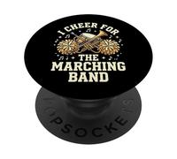 I Cheer For The Marching Band PopSockets PopGrip Adhesivo