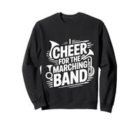 I Cheer For The Marching Band Support Cheer Vibes - Sudadera