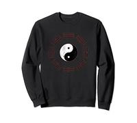 I Ching Yin Yang Trigrams Chinese Taoísmo Dao Sudadera