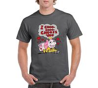 I choo- choo- Choose You - Camiseta Manga Corta de Hombre (as4, Alpha, s, Regular, Regular, Gris, S)