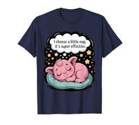 I Choose A Little Nap Funny Cute Sleep Lover Quote Camiseta