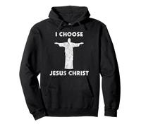 I Choose Jesus Christ - v2 Vintage Sudadera con Capucha