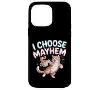 I Choose Mayhem Vibras de Meme de energía caótica - Carcasa para iPhone 14 Pro MAX