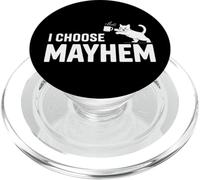 I Choose Mayhem Vibras de Meme de energía caótica PopSockets PopGrip para MagSafe