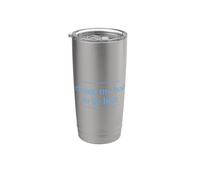 I Closed My Book To Be Here Vaso térmico de acero inoxidable de doble pared