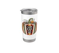 I Closed My Book To Be Here Vaso térmico de acero inoxidable de doble pared