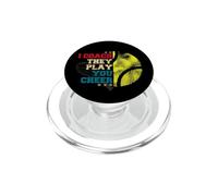 I Coach They Play You Cheer - Entrenador de Tenis Equipo Deportivo PopSockets PopGrip para MagSafe