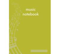 I colori della tua musica: giallo - Quaderno Pentagrammato di Musica formato A4 - 12 pentagrammi per pagina, pagine numerate, con indice iniziale. Ideale per Compositori, Studenti e Musicisti