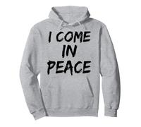 I Come In Peace: I'm Peace Apparels, Divertida combinación de Pareja Sudadera con Capucha