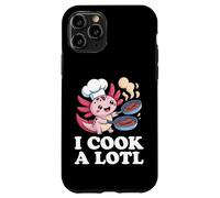 I Cook A Lotl, Funny Axolotl Cooking Carcasa para iPhone 11 Pro