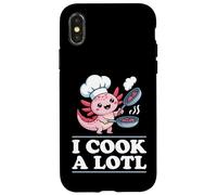 I Cook A Lotl, Funny Axolotl Cooking Carcasa para iPhone X/XS