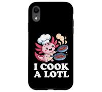I Cook A Lotl, Funny Axolotl Cooking Carcasa para iPhone XR