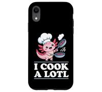 I Cook A Lotl, Funny Axolotl Cooking Carcasa para iPhone XR