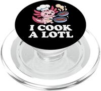 I Cook A Lotl, Funny Axolotl Cooking PopSockets PopGrip para MagSafe