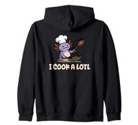 I Cook A Lotl, Funny Axolotl Cooking Sudadera con Capucha