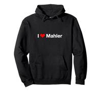 I Corazón Mahler Sudadera con Capucha