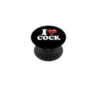 I corazón Polla Gallo Amor curación Sexual Buenos días juguetear PopSockets PopGrip Adhesivo