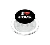 I corazón Polla Gallo Amor curación Sexual Buenos días juguetear PopSockets PopGrip para MagSafe