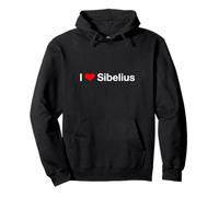I Corazón Sibelius Sudadera con Capucha