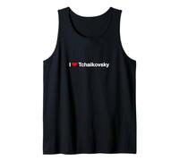 I Corazón Tchaikovsky Camiseta sin Mangas