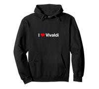 I Corazón Vivaldi Sudadera con Capucha