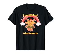 I Could But I Don't Want To (Gráfico Divertido de pequeño Diablo) Camiseta