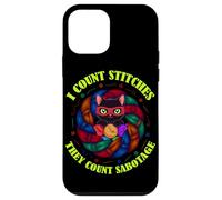 I Count Stitches They Count Sabotage Carcasa para iPhone 12 Mini