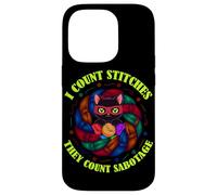 I Count Stitches They Count Sabotage Carcasa para iPhone 14 Pro