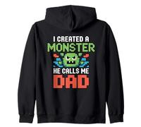 I Created A Monster He Calls Me Dad Sudadera con Capucha