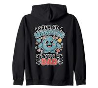 I Created A Monster He Calls Me Dad Sudadera con Capucha