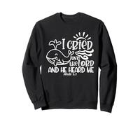 I Cried Unto The Lord Jonah and The Whale Christian Sudadera