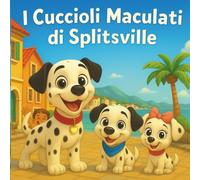 I Cuccioli Maculati di Splitsville: Avventura da Libro per Bambini| Un'avventura in rima con tre dalmati dalla Croazia| Animali| Cani| Filastrocche| ... 8 anni (Children's Storybooks in Italian)