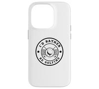I’d Rather Be Golfing Funny Golf Lover Golf Enthusiast Carcasa para iPhone 14 Pro