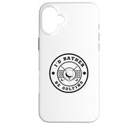 I’d Rather Be Golfing Funny Golf Lover Golf Enthusiast Carcasa para iPhone 16 Plus