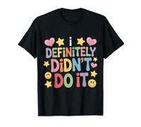 I Definitely Didn'T Do It Excusa del Sarcasmo culpable |- Camiseta