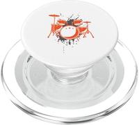 I Destroy Silence - Kit de batería Músico Banda Musical Rock N Roll PopSockets PopGrip para MagSafe