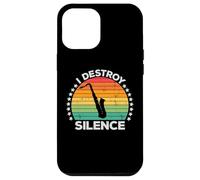 I Destroy Silence Woodwind Sax Saxophone Player Saxophonist Carcasa para iPhone 12 Pro MAX